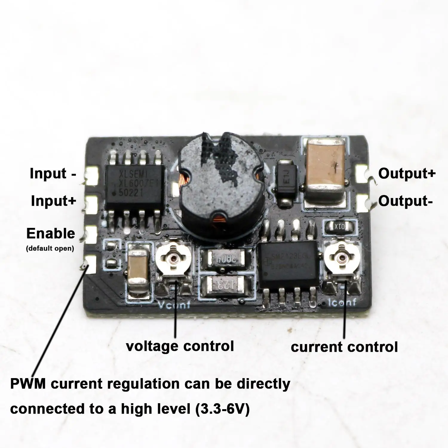 W Constant Current Nixie Tube High Voltage Boost Module DC 5V-20V TO 150-300V Adjustable 160V 170V Power Supply Magic Eye CLOCK