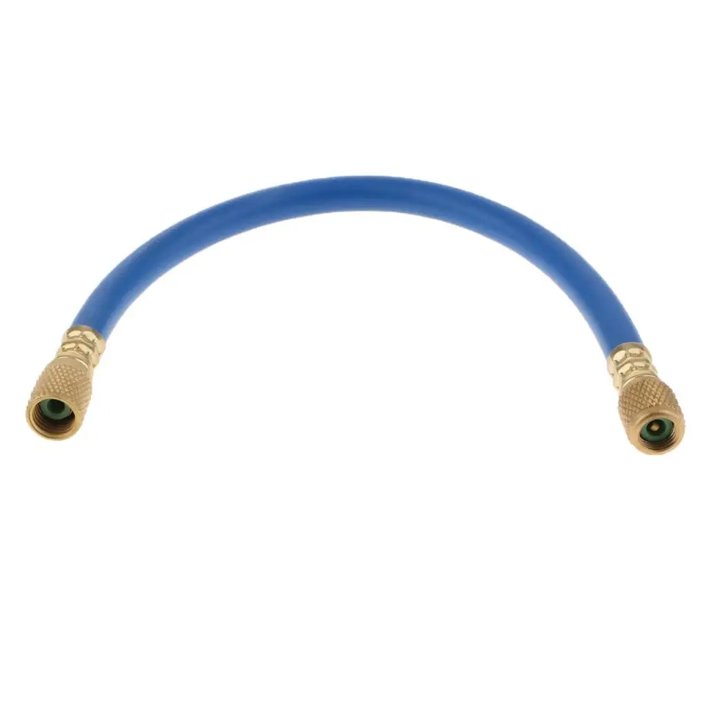 A/C Car Air Condition Refrigeration Connector Adapter R134A Hose 1/4SAE Car Air Condition Recharge Line Recharge Coolant Tube