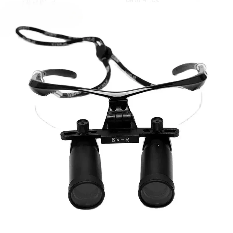 

Dentalss Loupes 6x Ergonomics Binnoculars Magnifyings Glass Medical Magnifier Surgicals Loupe Dentist Tools Surgery Dentistry
