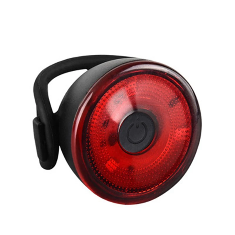 LED Bike Rear Light Waterproof Portable Safety Light Cycling Rear Tail Led Lamp Small Safety Light for Outdoor Cycling