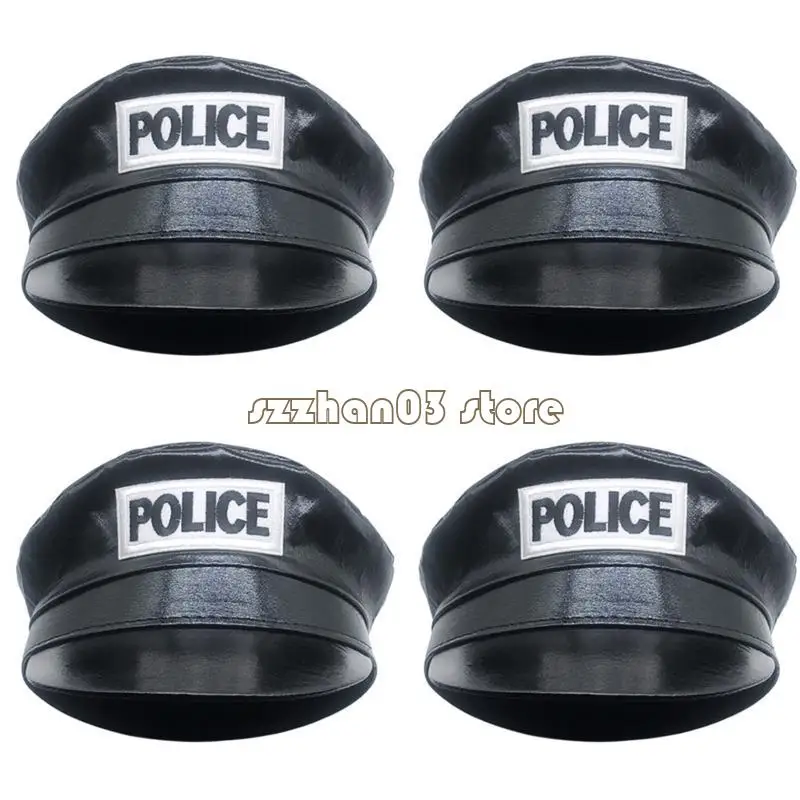 367C لضابط الشرطة قبعة بو موزع الصحف قبعة الكابتن قبعة للشرطة تأثيري الكابتن كوس #2