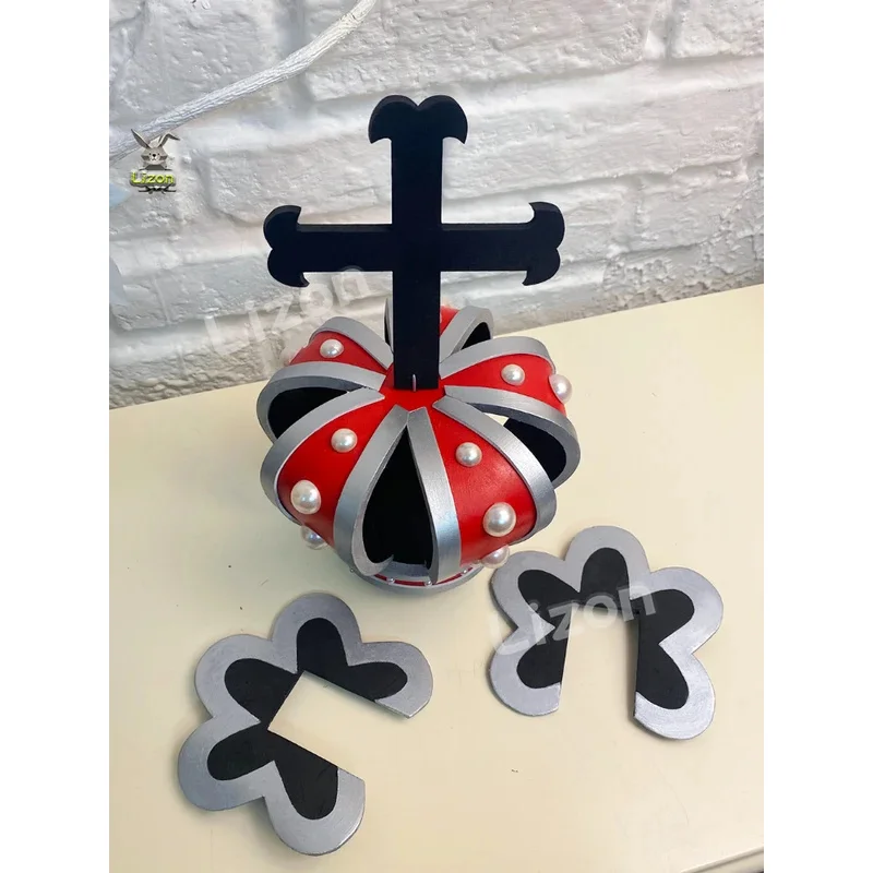 

CyAnime One Piece Ghost Princess Perona Pin Cosplay Cap Crown Headwear