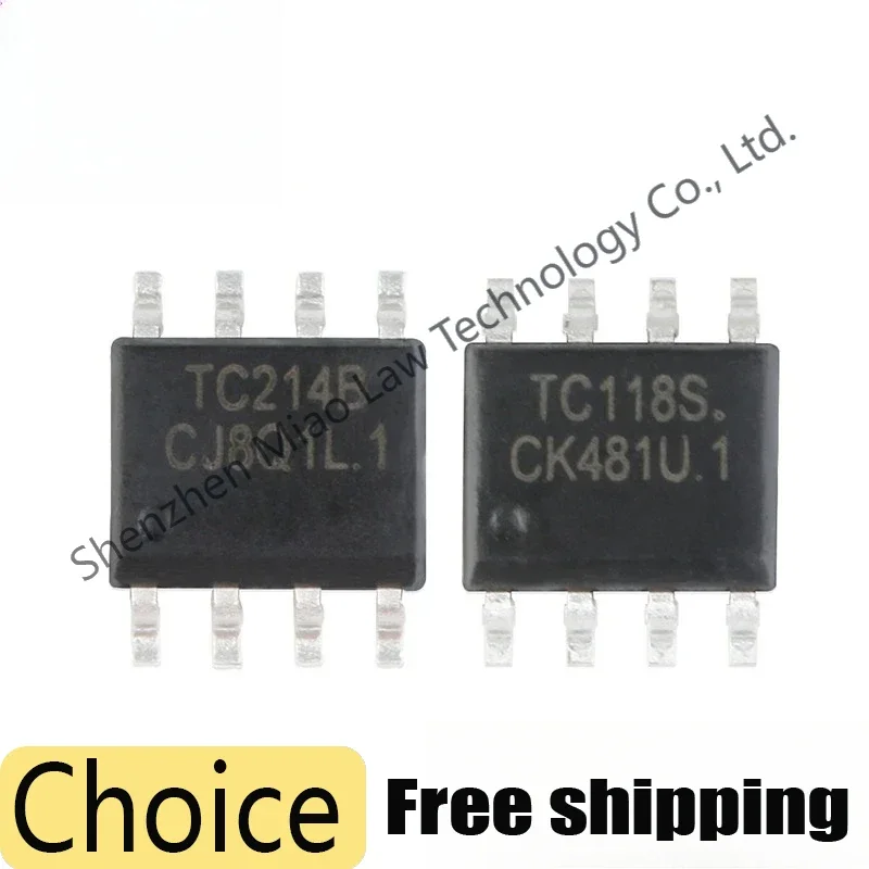 

50pcs TC118S TC118 SOP-8 TC214B TC214 SOP8 Compatible with L9110S Single Channel DC Stepping Motor Driver Chip IC New Original