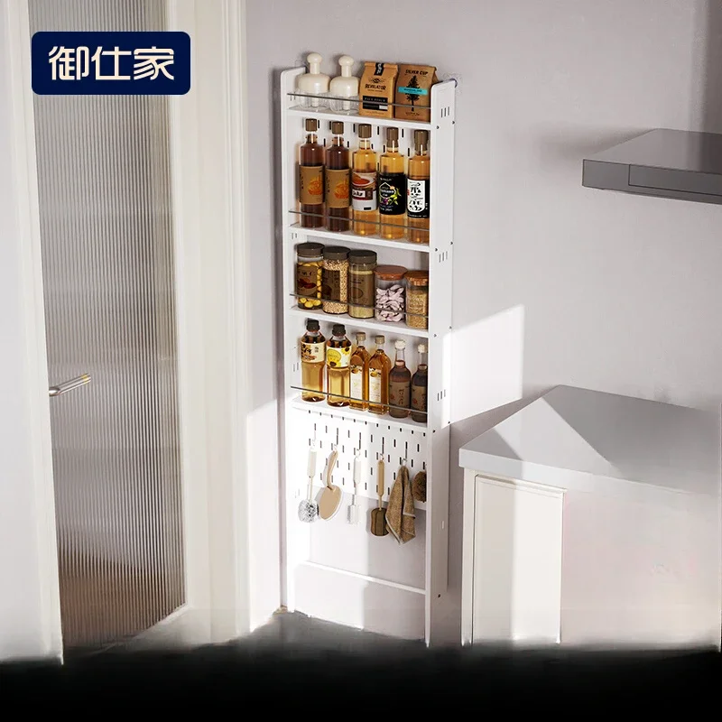 

LTT door rear gap rack extremely narrow crack wall hanging storage multi-layer shelf