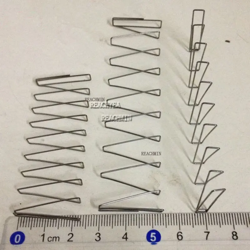 0.4 0.5 0.6 0.8 1.0mm Wire Extension Spring Steel Coil Compression Magazine Square Rectangular Spring 150 180 200 300mm  Length