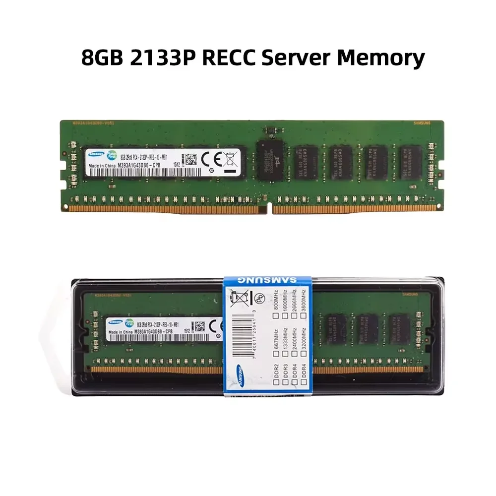 SAMSUNG Server Memory Ram DDR4 16GB 32GB 2133MHz 2400MHz 2666MHz 3200MHz PC4 2133P 2400T 2666V 3200AA REG ECC Support X99