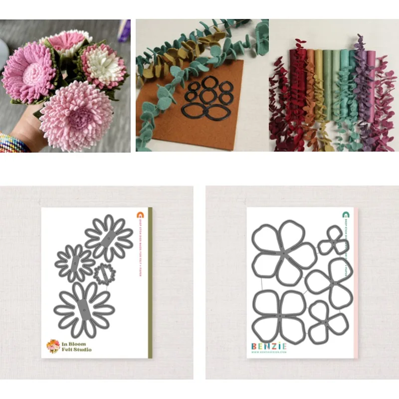 Troqueles clásicos de corte de flores de Rosa Coreopsis, plantilla de decoración para diario de recortes, plantilla en relieve, tarjeta de felicitación artesanal hecha a mano 2025