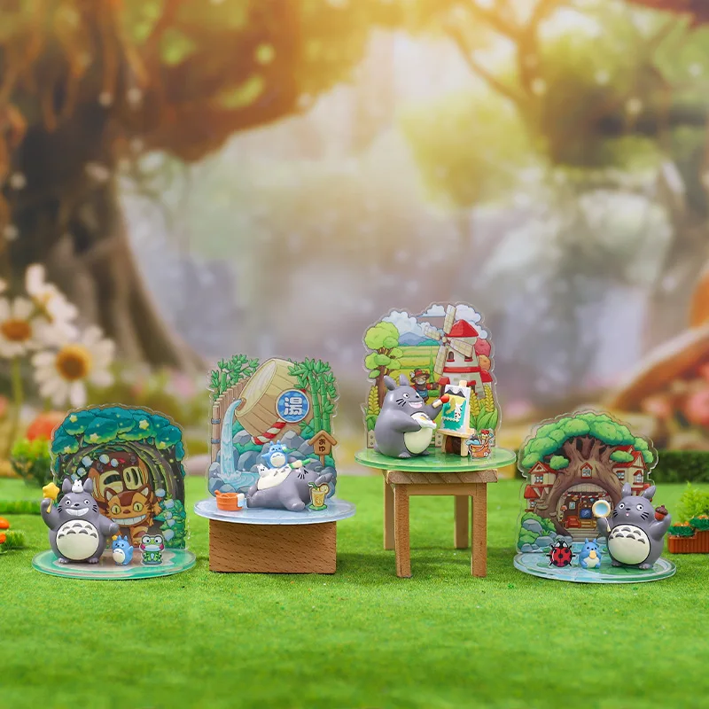 هاياو ميازاكي الهمس وادي قزم صندوق أعمى الإبداعية العصرية لعبة أنيمي سطح المكتب الحلي شعبية تصميم تحصيل تمثال