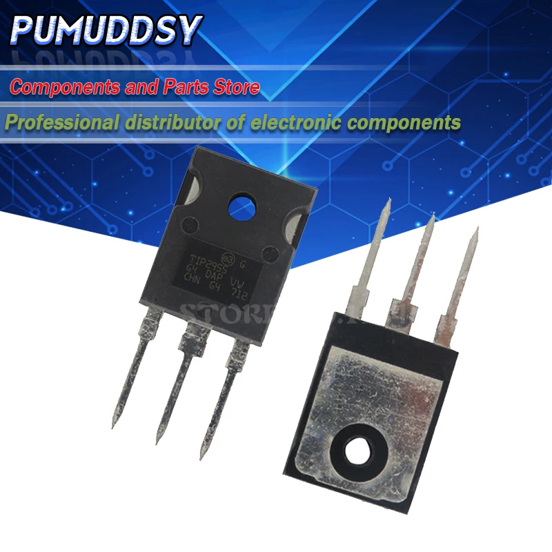 5PCS TIP35C TIP36C TIP142 TIP147 TIP2955 TIP3055 TO-247 Gen Pur IC