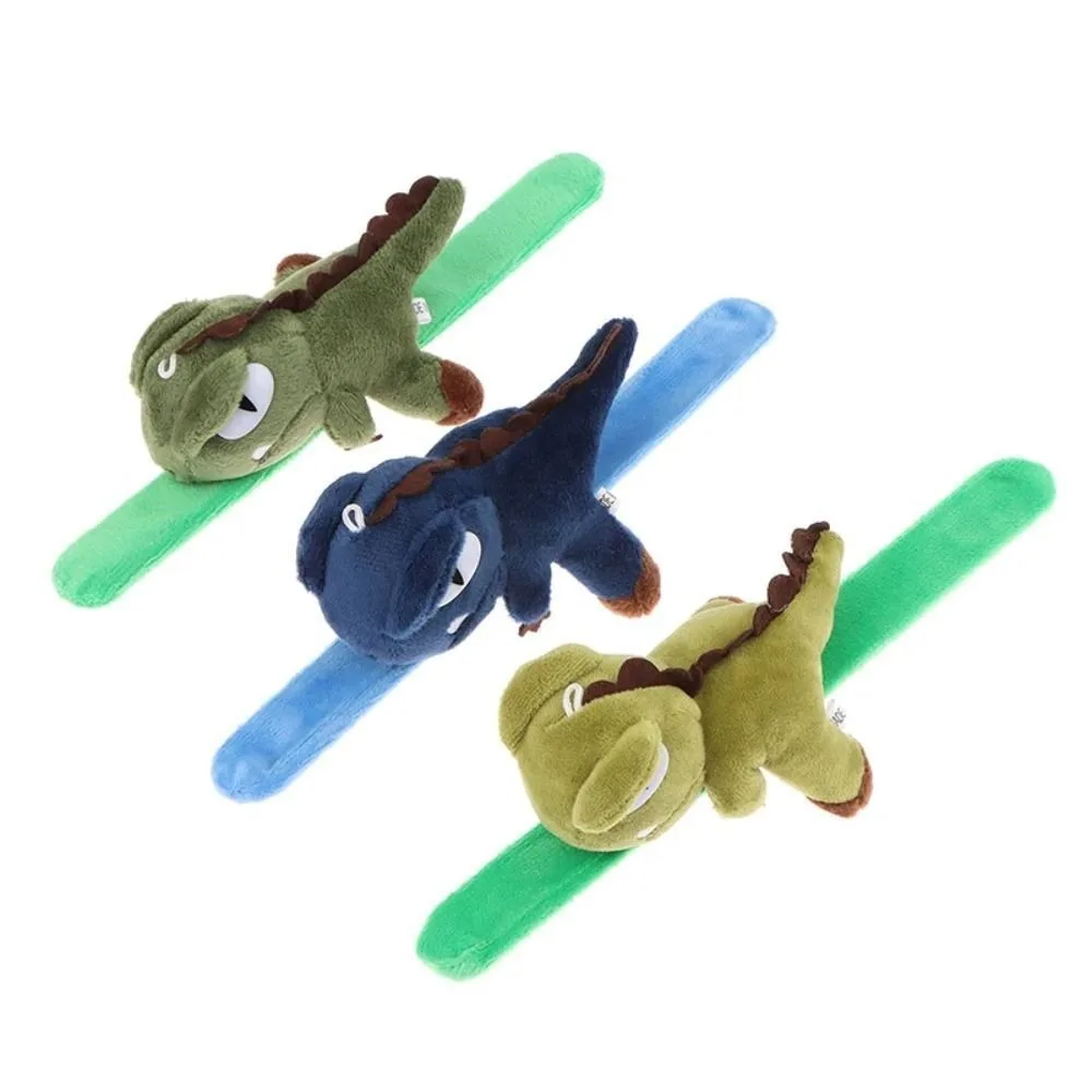 

Creative Dinosaur Slap Bracelet Kawaii Interactive Toy Animal Slap Bracelets Cartoon Animal Wrist Band Gift