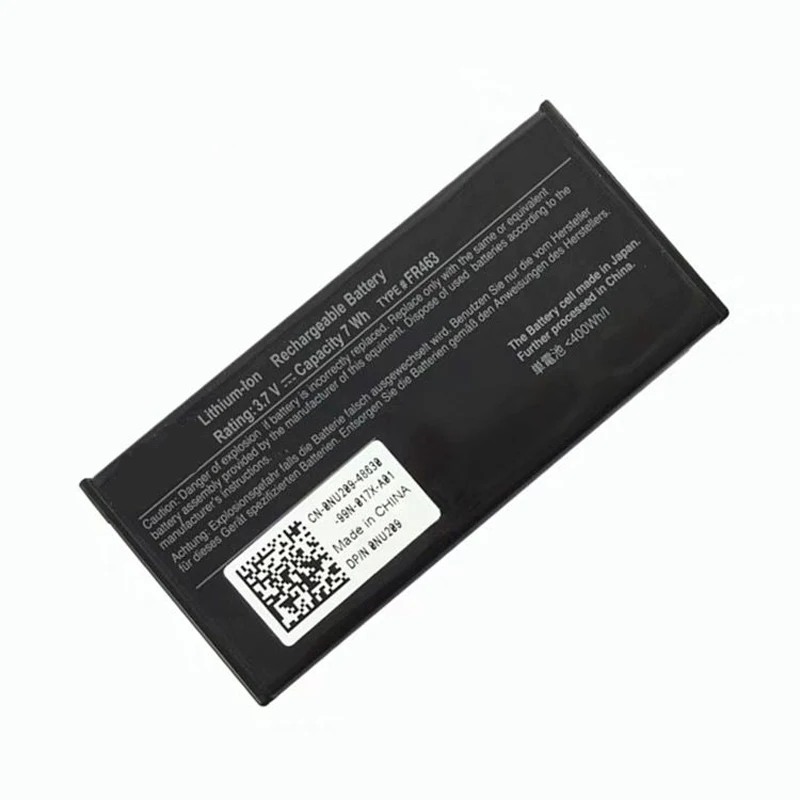 FR463 NU209 P9110 U8735 XJ547 Laptop Battery for Dell Poweredge Perc 5i 6i H700 1950 2900 2950 6850 6950 PE1950 PE2950 3.7V 7Wh