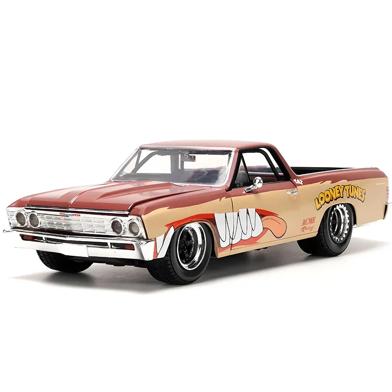 JADA 1:24 El Camino 1967 coche de aleación fundido a presión y vehículos de juguete modelo de coche modelo a escala en miniatura coche para niños