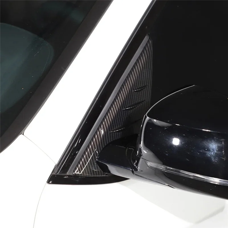 

For BMW X3 G01 2018-2022 Car Rearview Mirror Side Window Spoiler Triangle Cover Trim Accessories - ABS