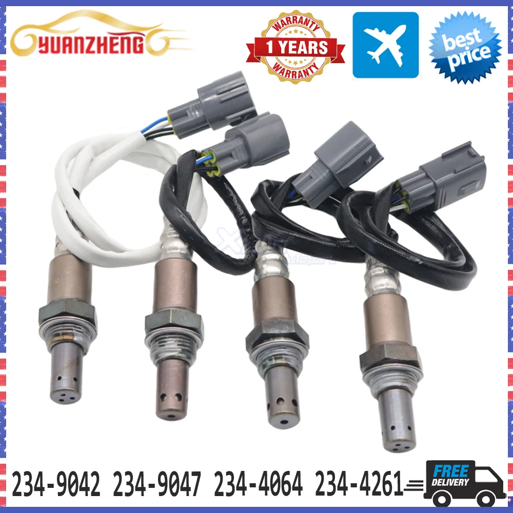 234-9042 234-9047 234-4064 234-4261 Upstream&Downstream 4X Air Fuel Ratio Lambda Oxygen Sensor For Toyota Camry Lexus ES300 3.0L