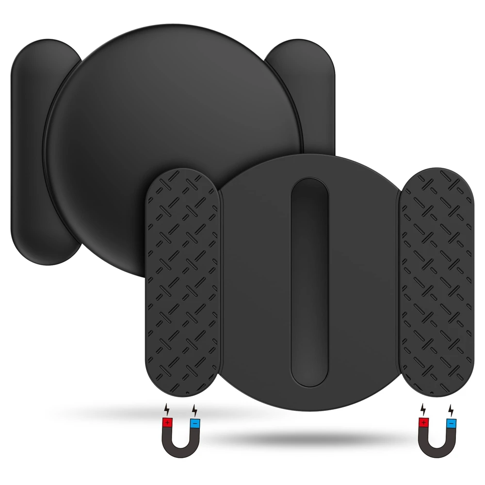 Strong Magnetic Hidden Case for Airtag Holder Silicone Protective Shell Air Tag GPS Tracker Bike Holder Waterproof Full Cover
