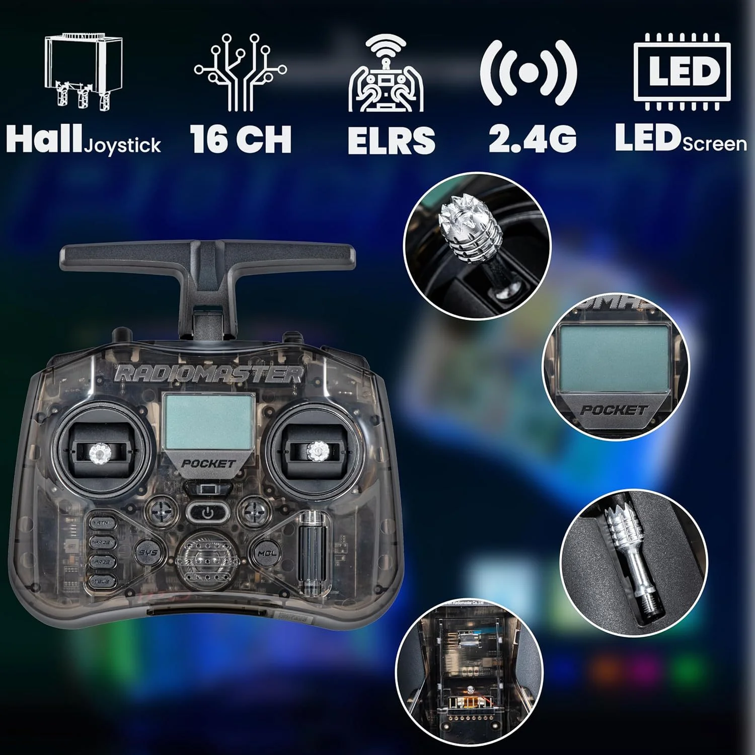 Radiomaster Pocket Hall Gimbal - Radiomaster Pocket Elrs M2 ulasan dan harga