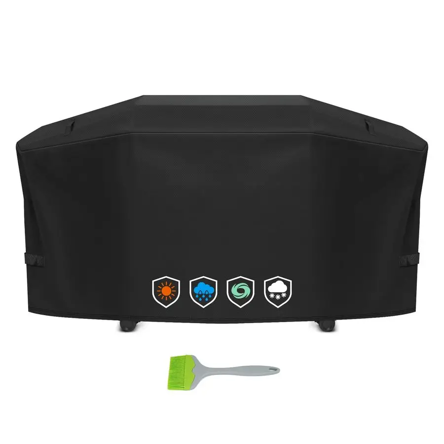 

Cover fit for Weber Slate 30 RustResistant Griddle, HeavyDuty 600D Waterproof Cover for 3400119 Weber Slate 30 inch Flat Top Gri