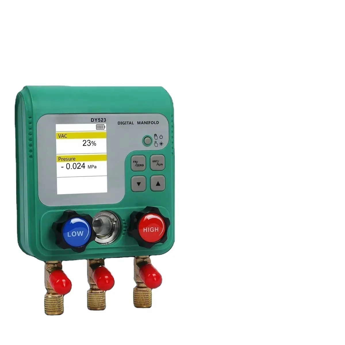 DY523 المبردات الرقمية المنوع متر HVAC فراغ اختبار تسرب درجة الحرارة الضغط