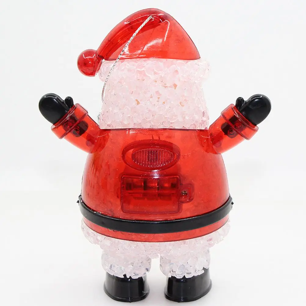 Christmas Santa LED Colorful Light Eco Christmas Night Light Friendly Night Lamp for Kids Party Decoration Mini Lantern Gift