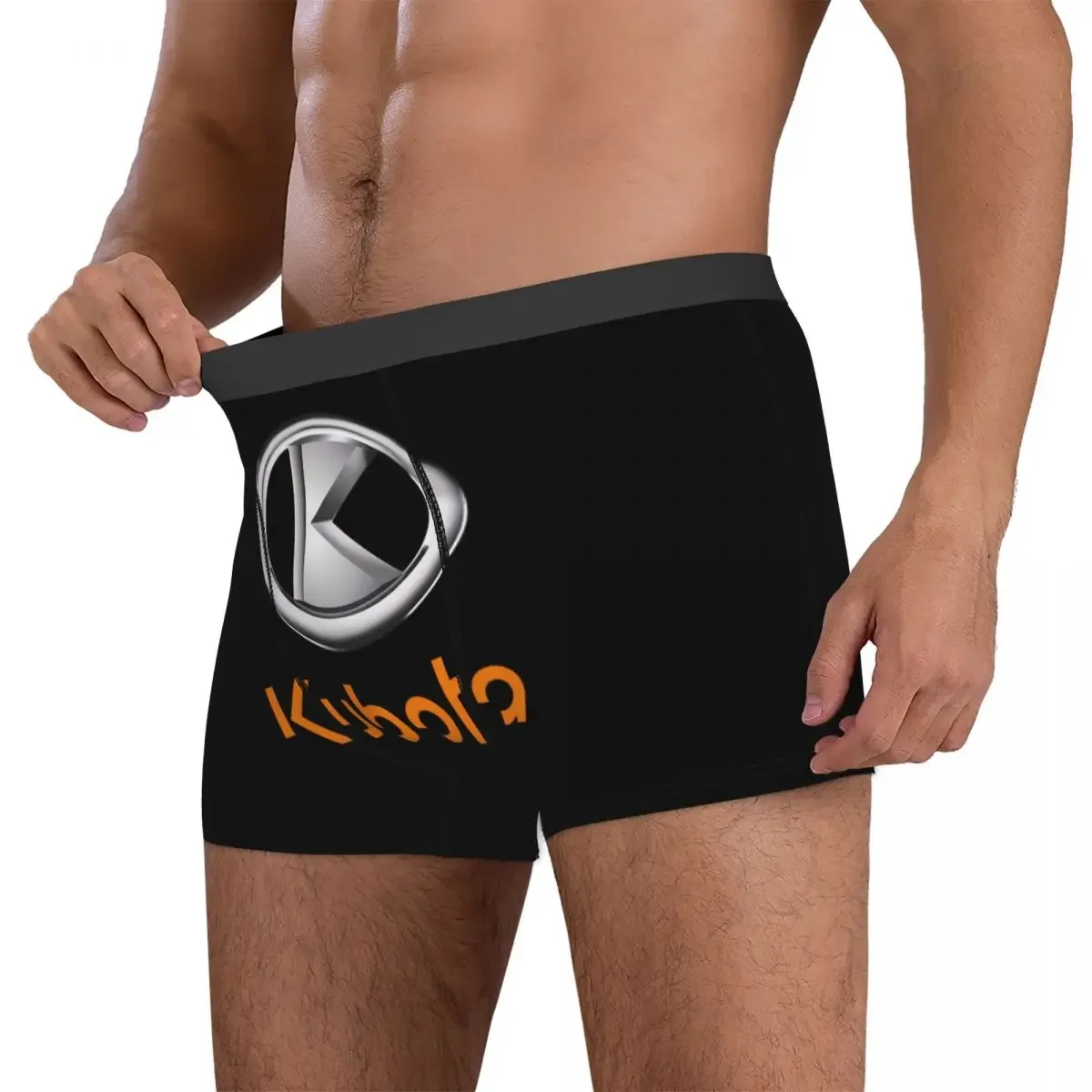 Calzoncillos Bóxer grandes para hombre, ropa interior suave, regalos para novio, Kubota Tracktprs