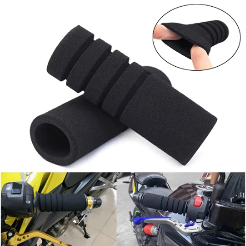 2PC Anti-vibration Motorcycle Handle Grip Cover Protector for Yamaha YZF R7 R3 R125 R6 R1M MT-07 MT10 Tenere 700 moto accesorios