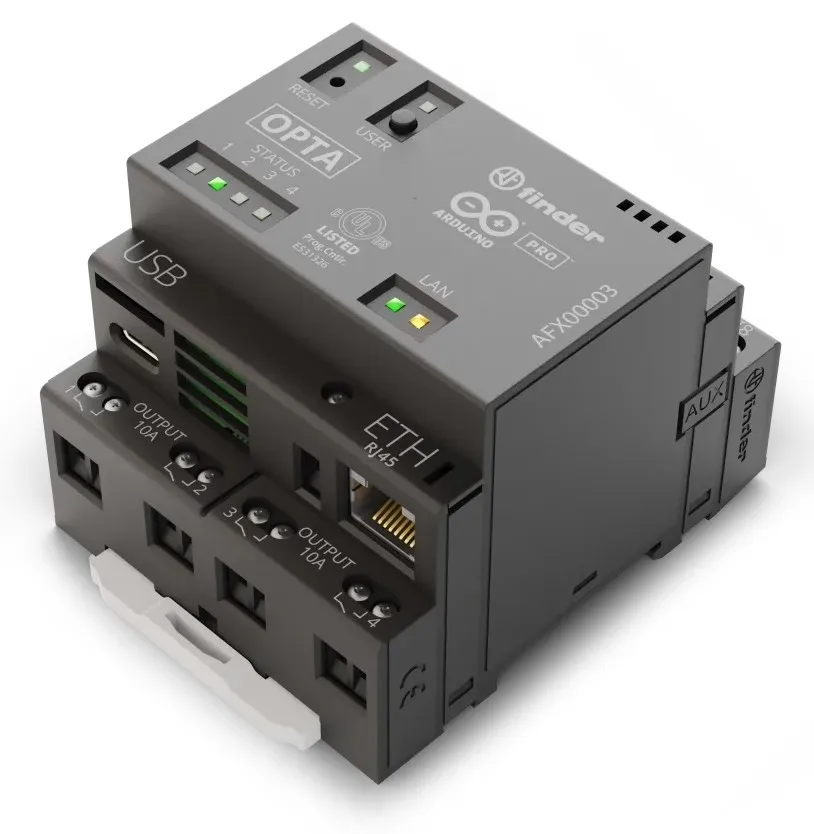 Arduino Opta RS485 AFX00001 AFX00002 AFX00003 3 Buscador Micro PLC STM32H747 en stock