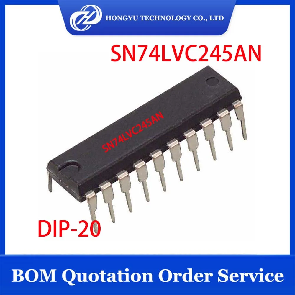 5 Pcs/Lots SN74LVC245AN SN74LVC245 74LVC245 74LVC245AN DIP-20 IC TXRX NON-INVERT 3.6V 20DIP IC Chips In Stocks