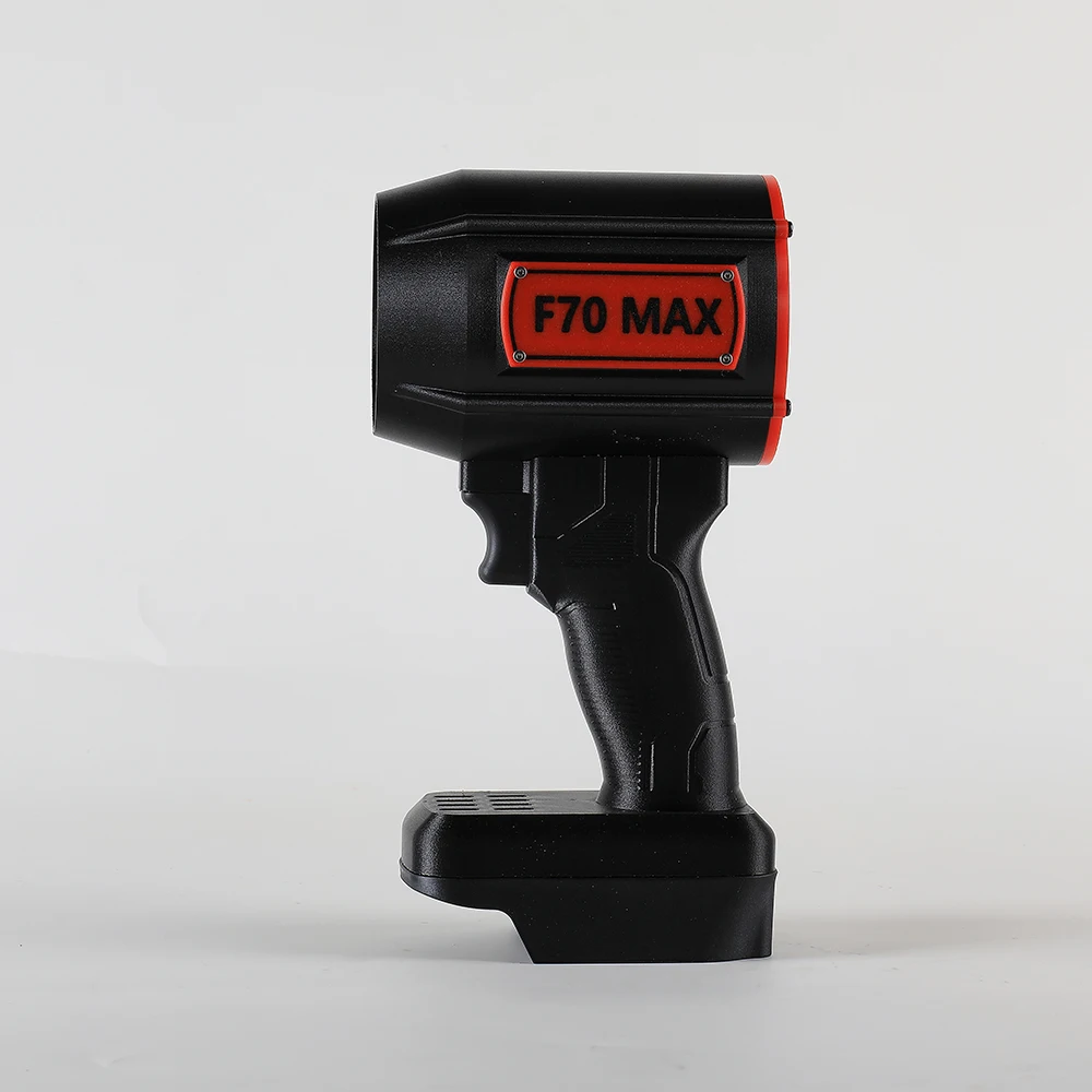 70 مللي متر يده سيارة التوربينات التوجه 2000 جرام العنيفة مسدس هواء مروحة نفاثة الكهربائية منفاخ قوية إزالة الثلوج مجفف لماكيتا #4