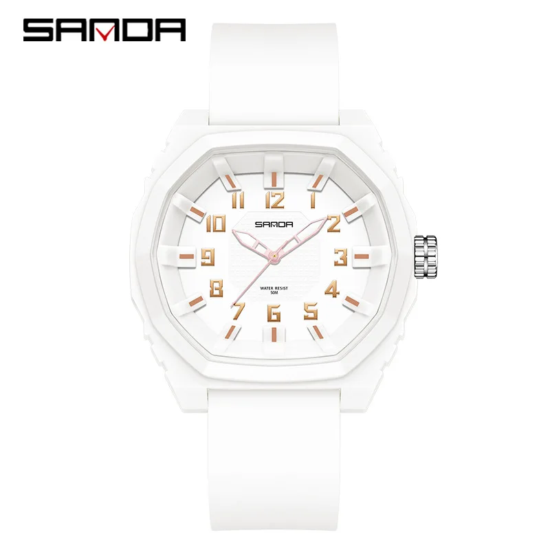 Sanda 3236 Markt Nieuwe Aankomst Kinderen Mode Style Serie Siliconen Band Quartz Beweging Studenten Pols Cool Sporthorloge