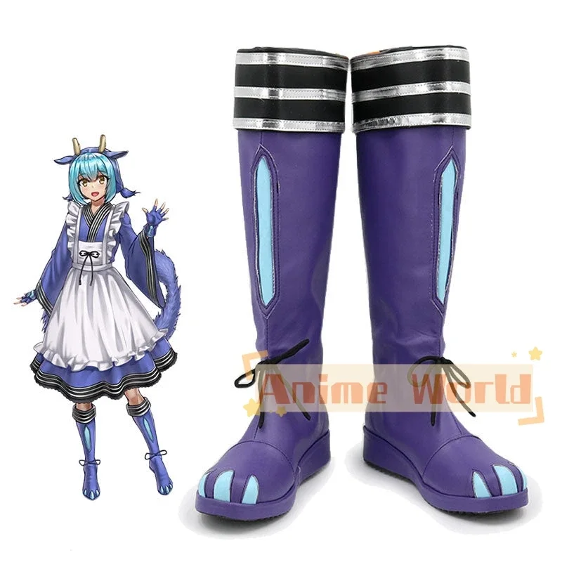 

Monster Laundry Dragonmaid Shoes Cosplay Boots Halloween Carnival Boots Custom Madeyxw