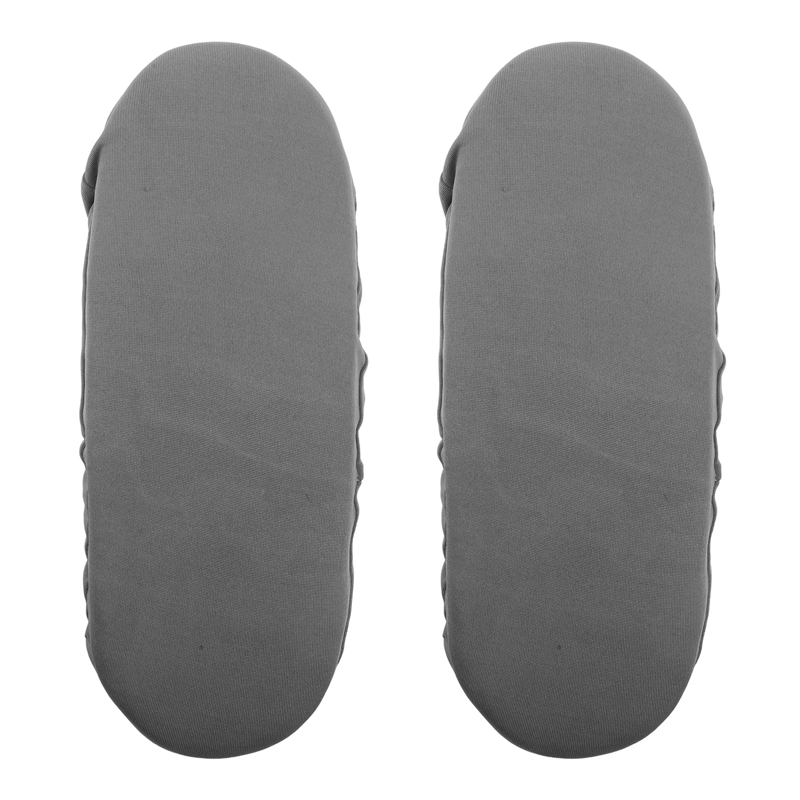 

Pair Office Chair Armrest Covers Memory Foam Elastic Arm Support Pads 10.41 X 3.93 X 1.38 in Grey Desk Gaming Chair Armrest