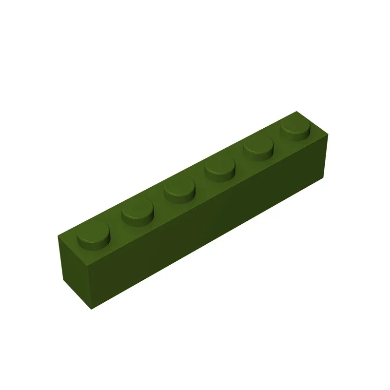 Gobricks GDS-535 Ziegel 1 x 6, kompatibel mit Lego 3009 Teilen, technischen DIY-Bausteinen für Kinder