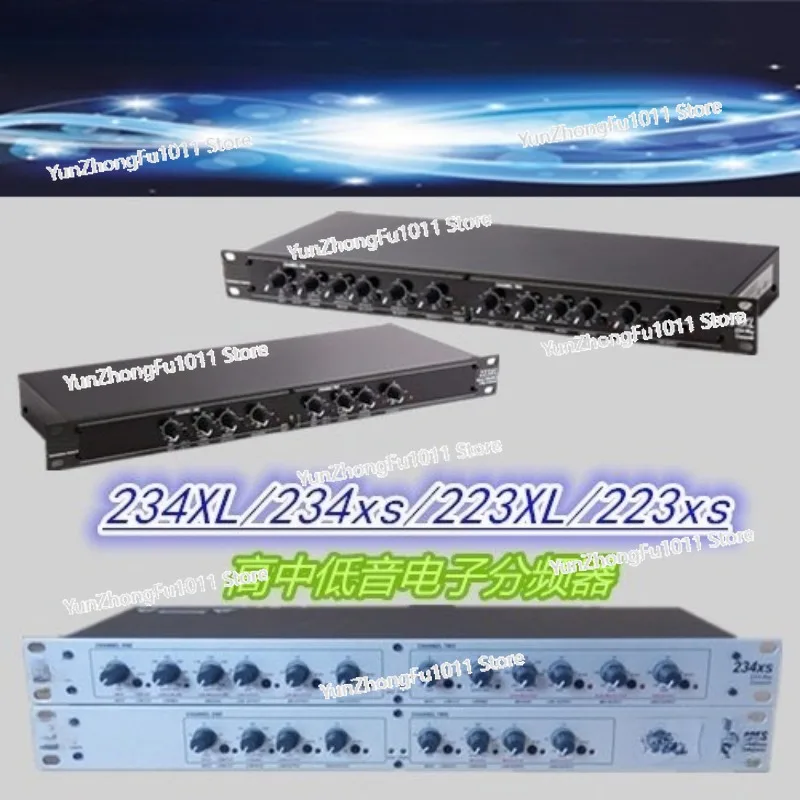 

Электронный кроссовер 223XL 234XL 223XS 234XS, 2-полосный/3-полосный частотный разделитель для профессионального аудиооборудования и управления акустическими системами
