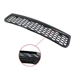 1Pcs Matte Black Honeycomb Mesh Bumper Grille For 2002-2005 Audi A4 B6 Models 2004-2005 Audi S4 B6 Models 8E0853651F