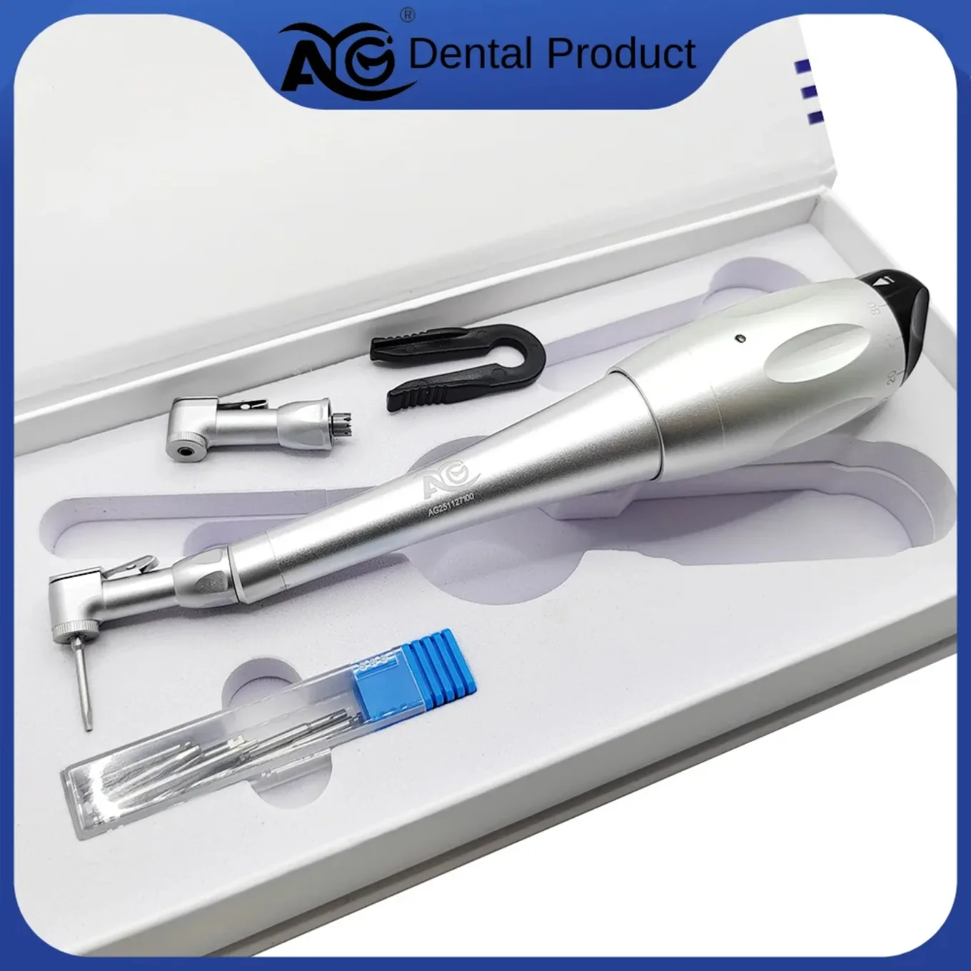 

AG 16pcs Set Dental Universal Implant Torque Screwdriver Handpiece Repair Tools Wrench Latch Head for Dental Implant Surgery