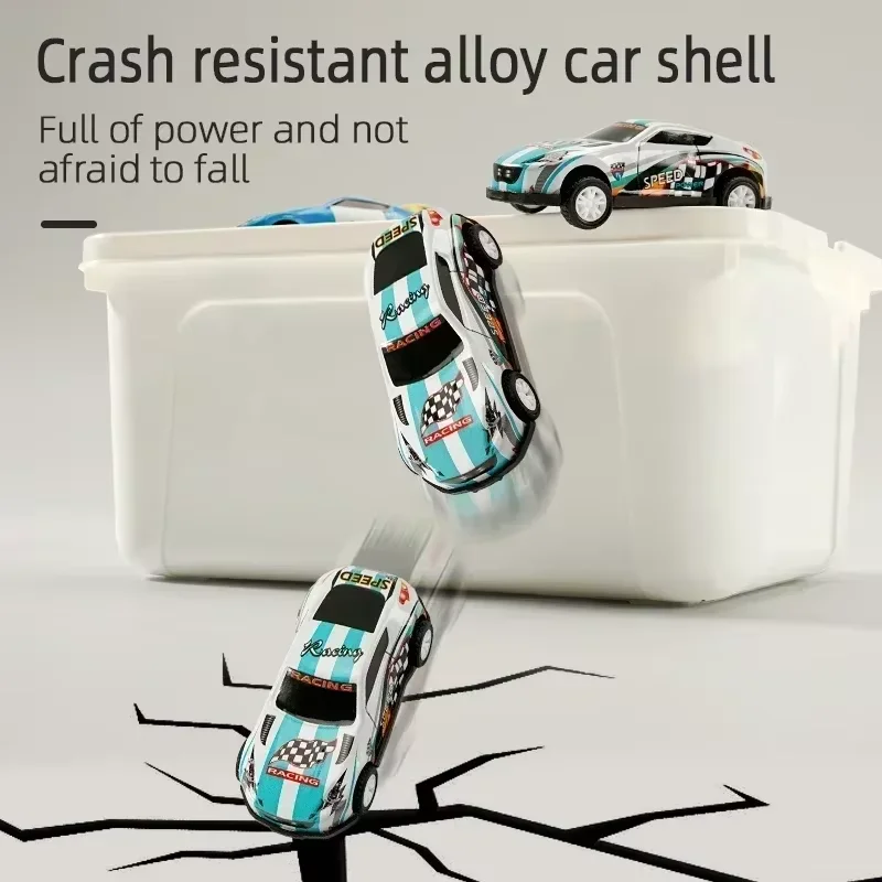 Ensemble de modèles de voitures à retirer en alliage – Mini véhicules moulés sous pression durables avec puissance à inertie
