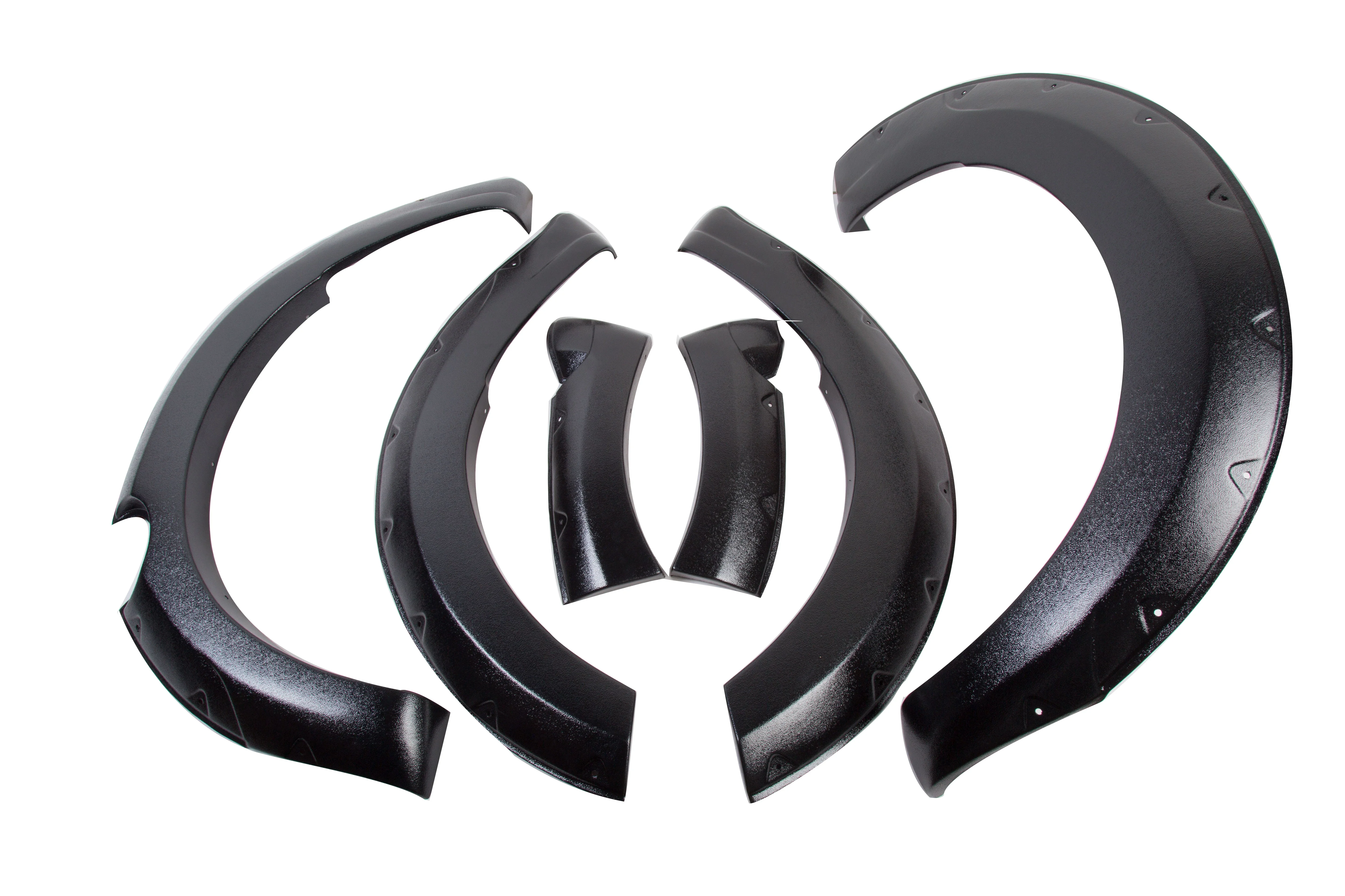 Wholesaler 4x4 ACCESSORIES ABS PLASTIC TEXTURED BLACK FOR MAZDA BT50 2012 FENDER FLARES 7 DAYS DELIVERY(6pcs/set) IN GUANGZHOU