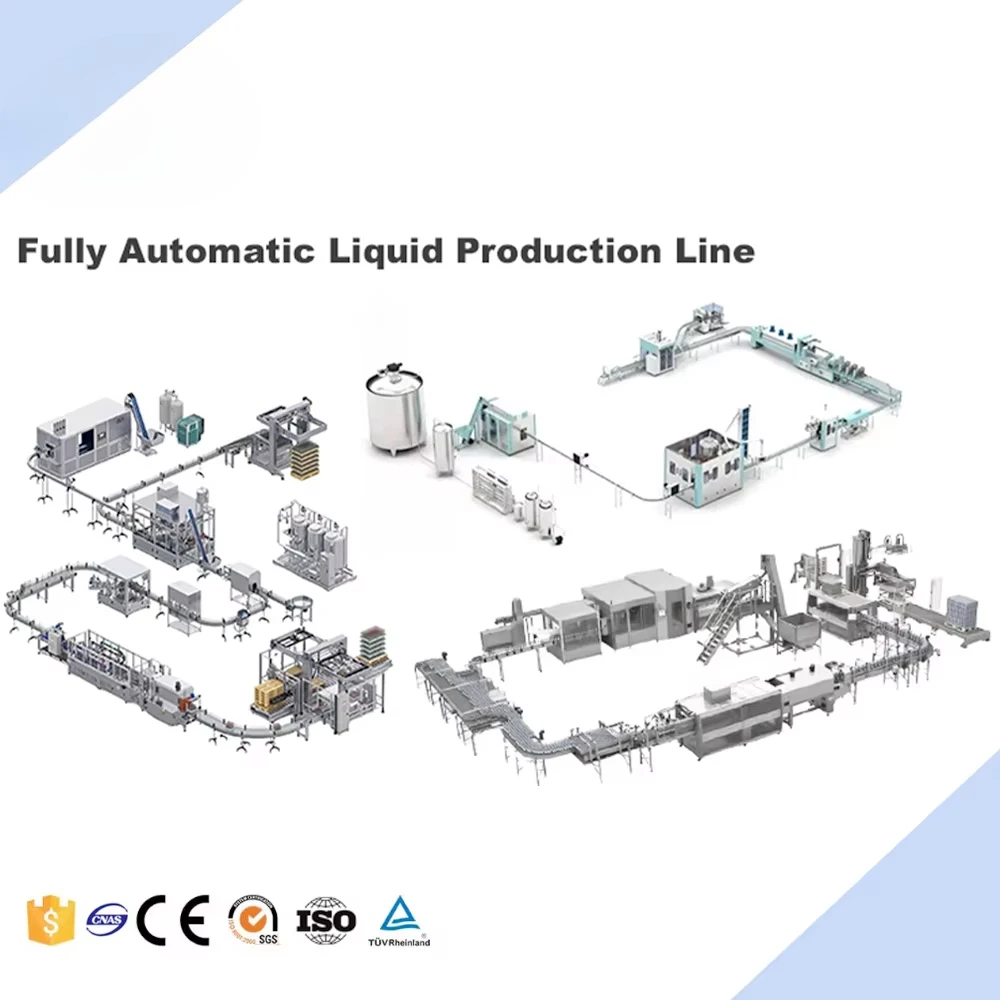 Water Filling Machine Line Long Service Life Automatic Complete Drinking Water Production Line for Business