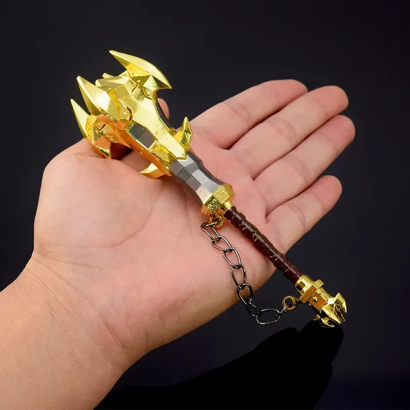 Link Weapon Model Savage Lynel Crusher Game Peripheral 15cm Metal Sword Model Keychains Ornament Collection Crafts Toy Boy Gifts