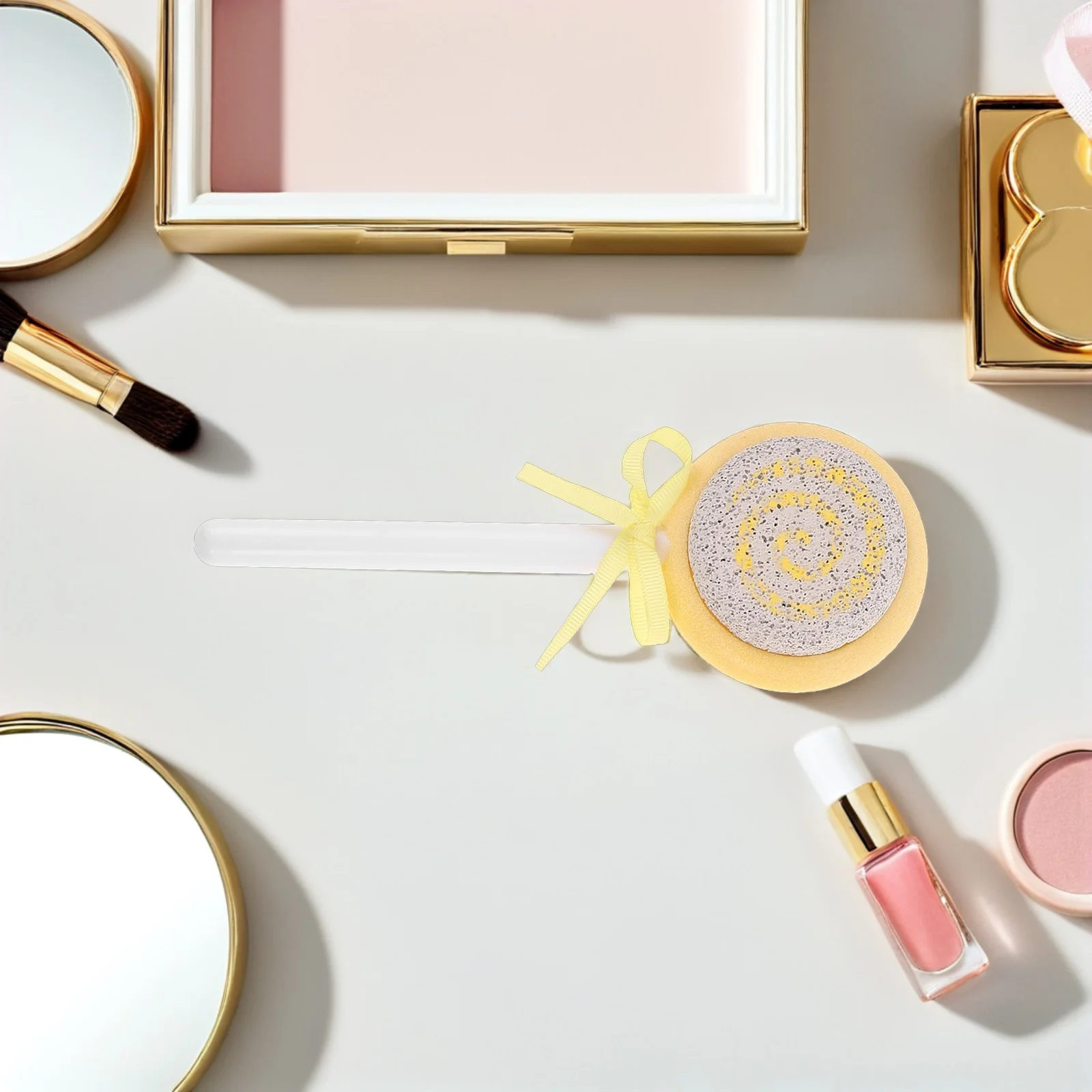 

4 шт. двухсторонний скребок для ног для педикюра, леденец, пемза, средство для удаления мозолей, инструмент для отшелушивания омертвевшей кожи, дорожный уход за ногами