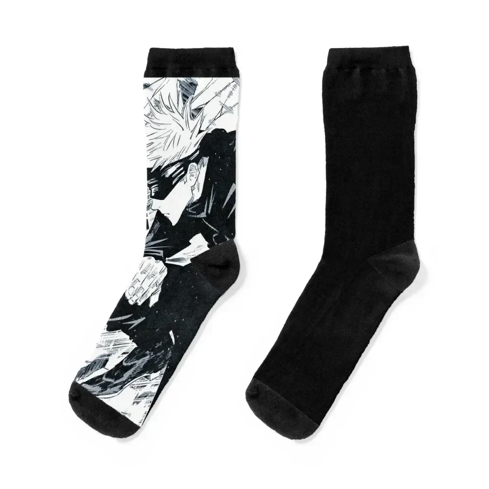 

Носки Satoru Gojo с рисунком манги, рождественские чулки, Спортивные Чулки для альпинизма, женские носки для мальчиков