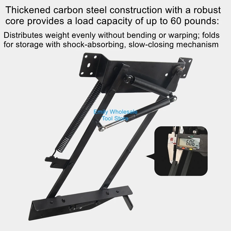 Multifunctional Stand Mixer Lift Stand, Kitchen Mixer, Up-and-Down Hydraulic Damping Countertop Extension Hardware