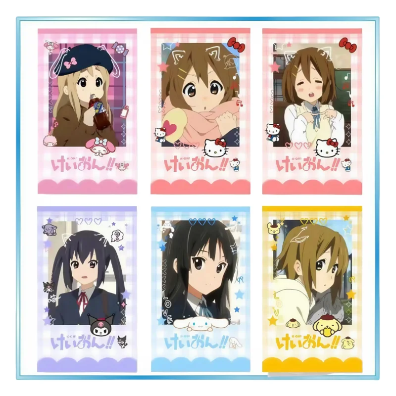 

K-ON! 3-дюймовая карта Polaroid Akiyama Mio, коллекционная карта, украшение для закладок, Ita-bag, декоративные товары в стиле аниме, праздничные подарки