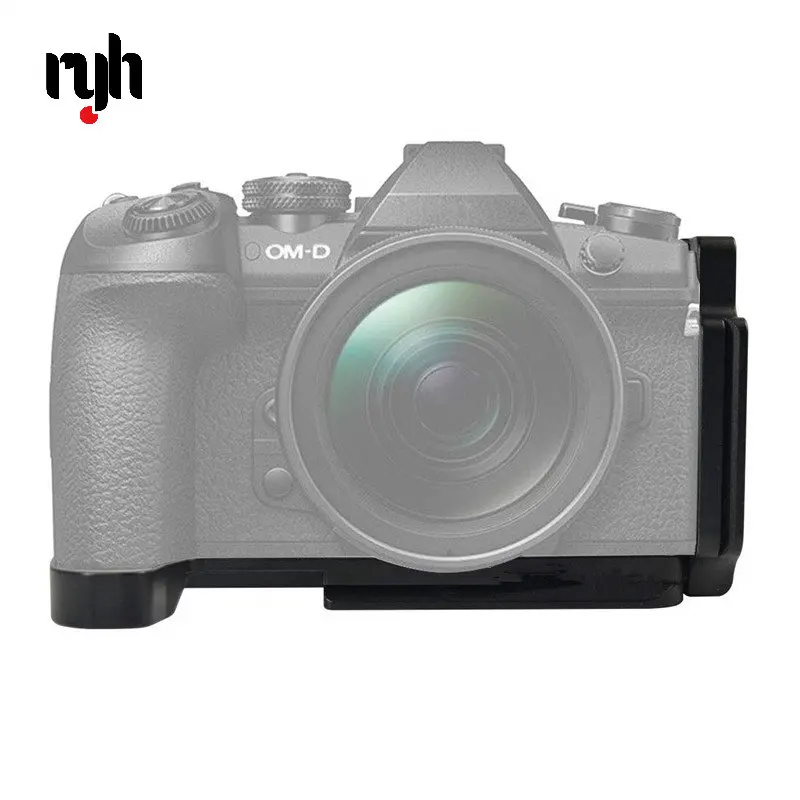Szybkozłączka L-Plate Uchwyt Rękojeści Statywu do Aparatu Olympus OM-D EM1 E-M1 Mark II III, Kompatybilna ze Statywami Benro Arca Swiss