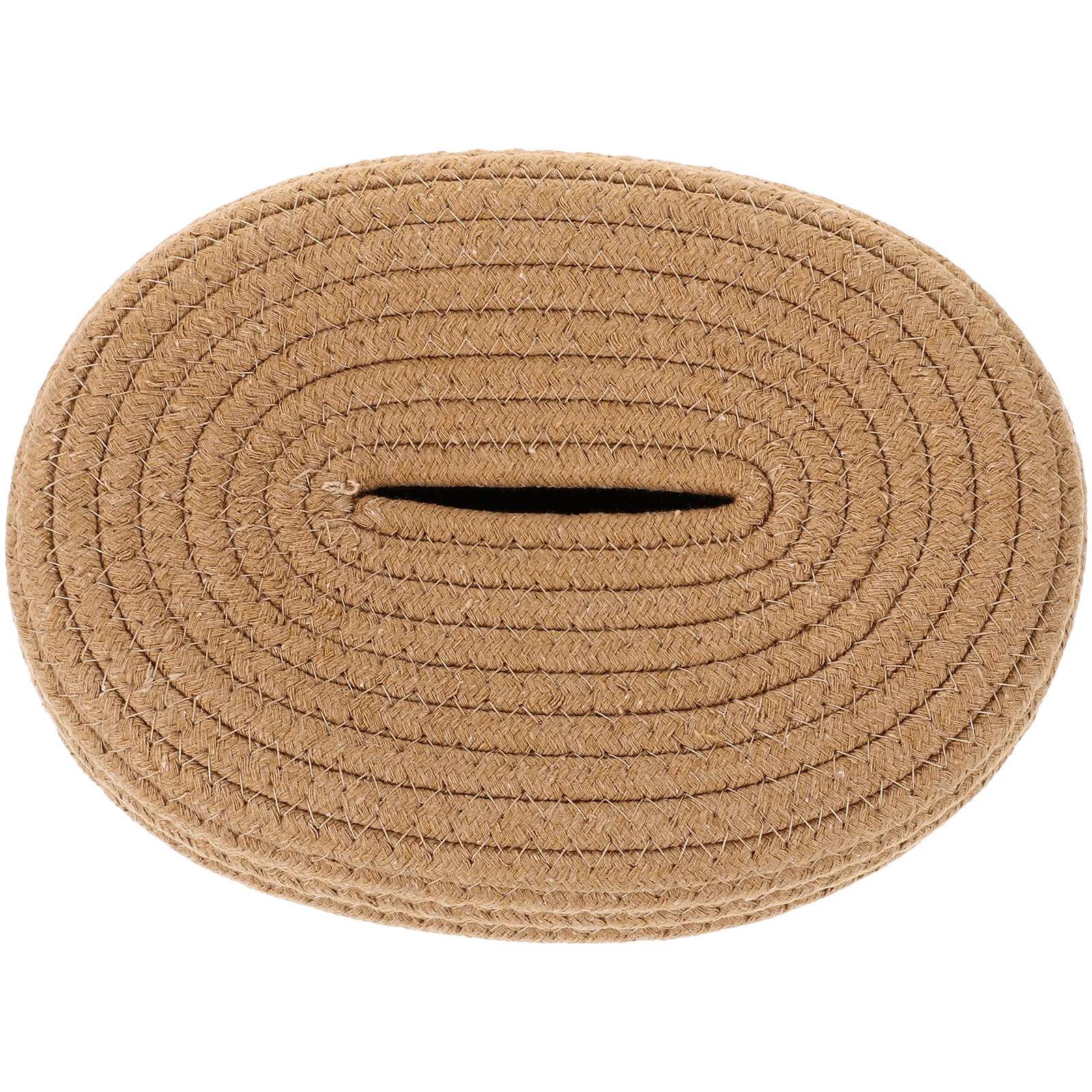 

Cotton Rope Tissue Box Woven Holder Reusable Paper Tissue Organizer for Office Home Napkin Storage Napkin Storage Holder