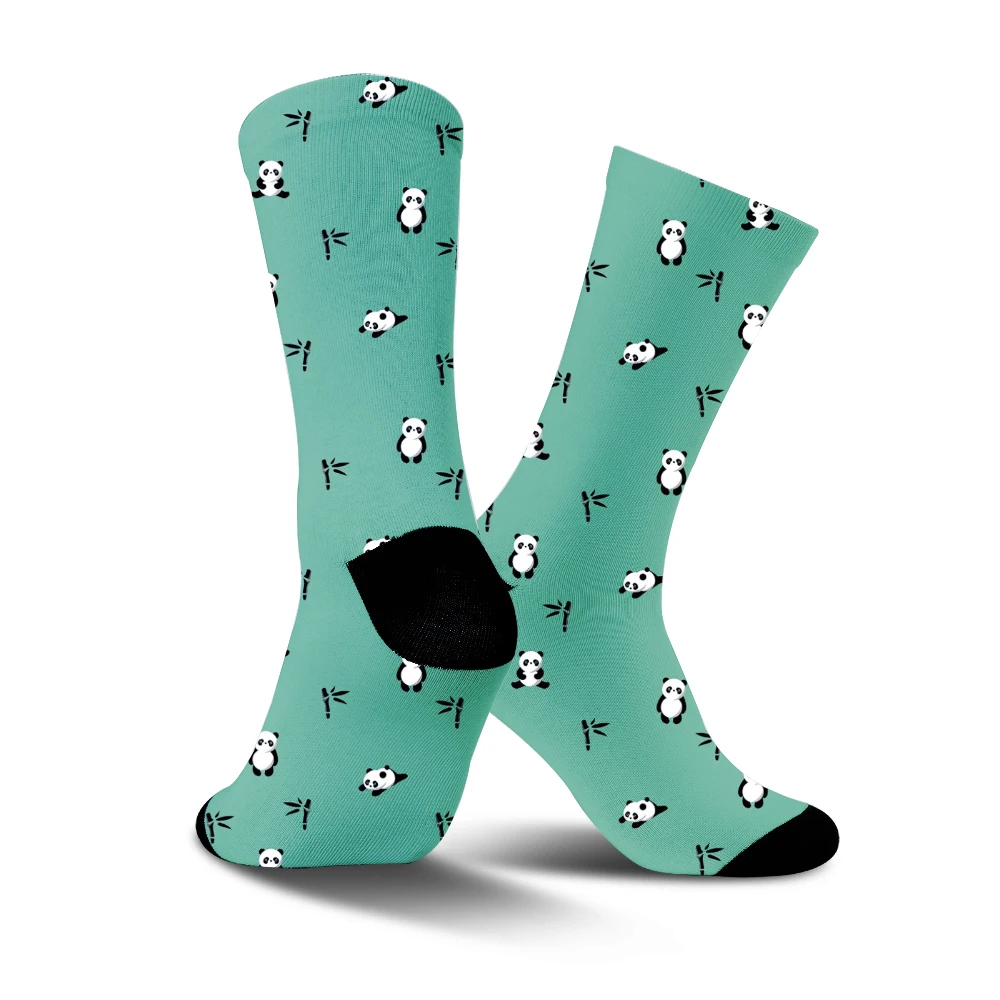 Plush Lined Cycling Socks for Comfort - close-up view