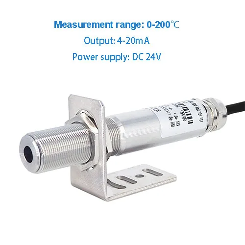 

【Hot】 Temperature sensor temperature measuring probe online 4-20mA transmitter non-contact