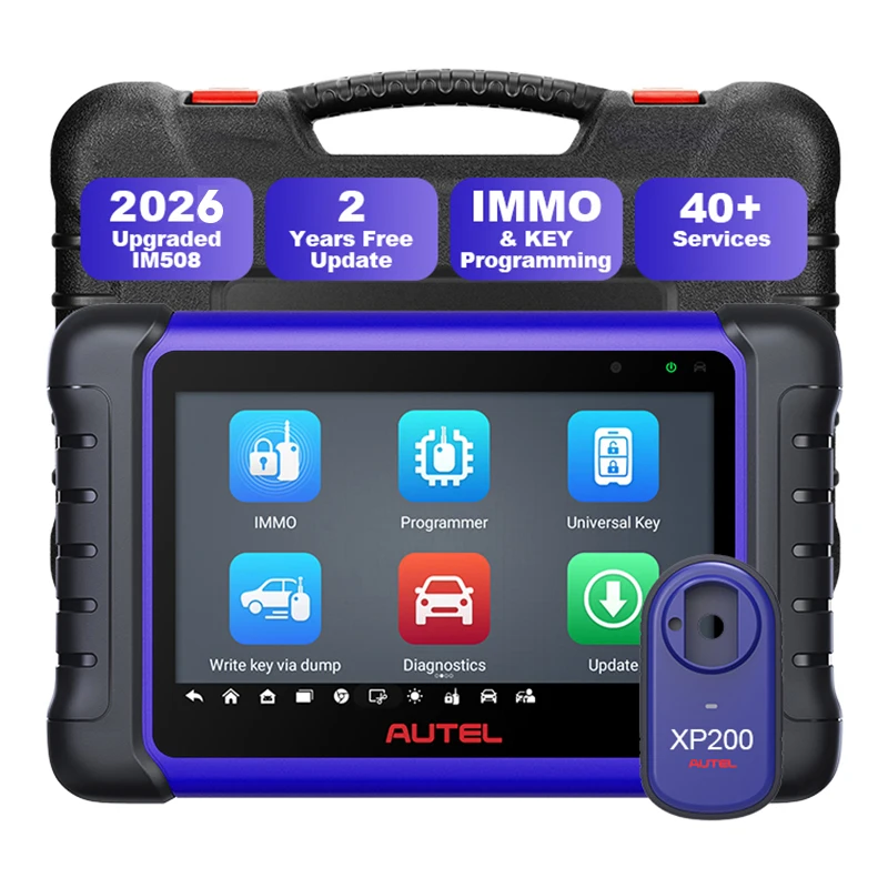 Autel MaxiIM IM508S IMMO Key Programming Tools XP200 Key Programmer All-in-One OBD2 Automotive Diagnostic Scanner For All Cars