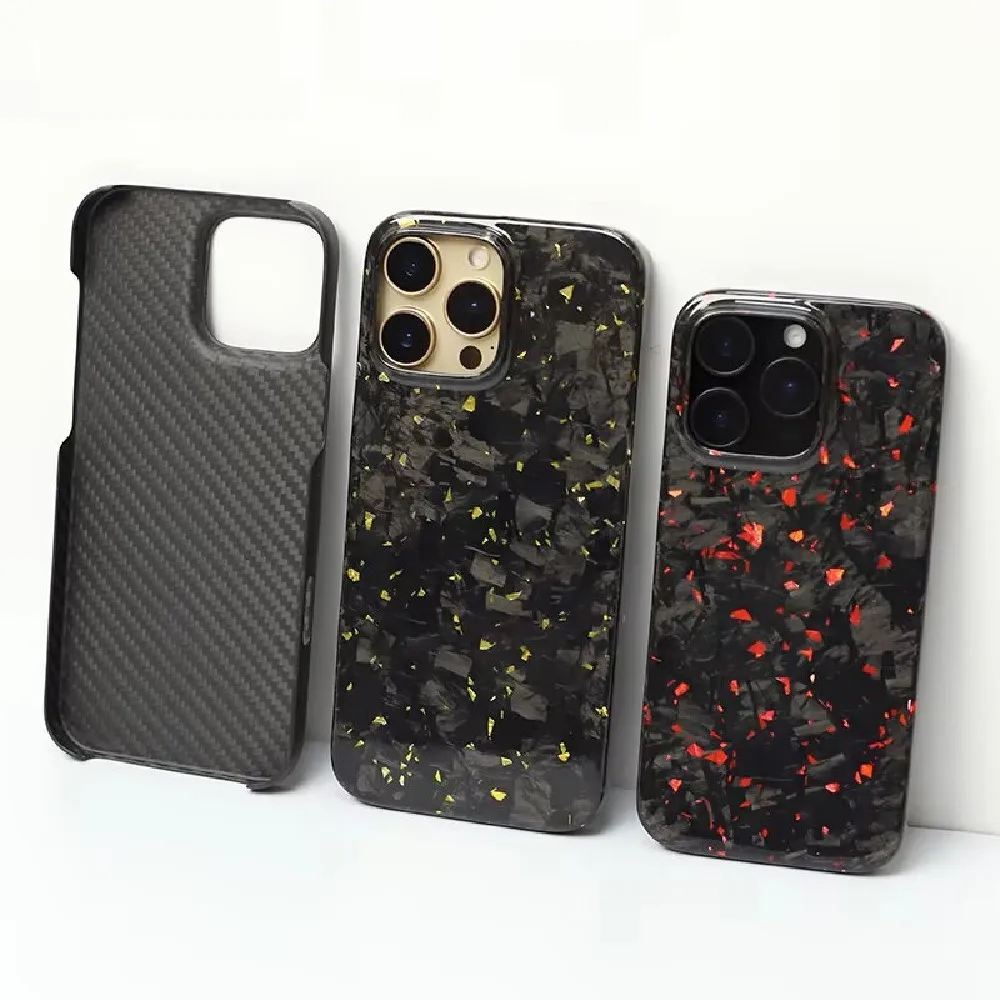 Premium Real Carbon Fiber Aramid Slim Case For iPhone 16 Pro Max 16Pro Matte Armor Back Cover