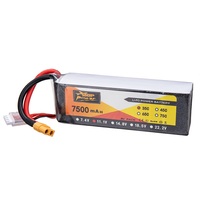 ZOP Power 11.1V 7500mAh 35C 3S LiPo Battery XT60 Plug for RC Drone